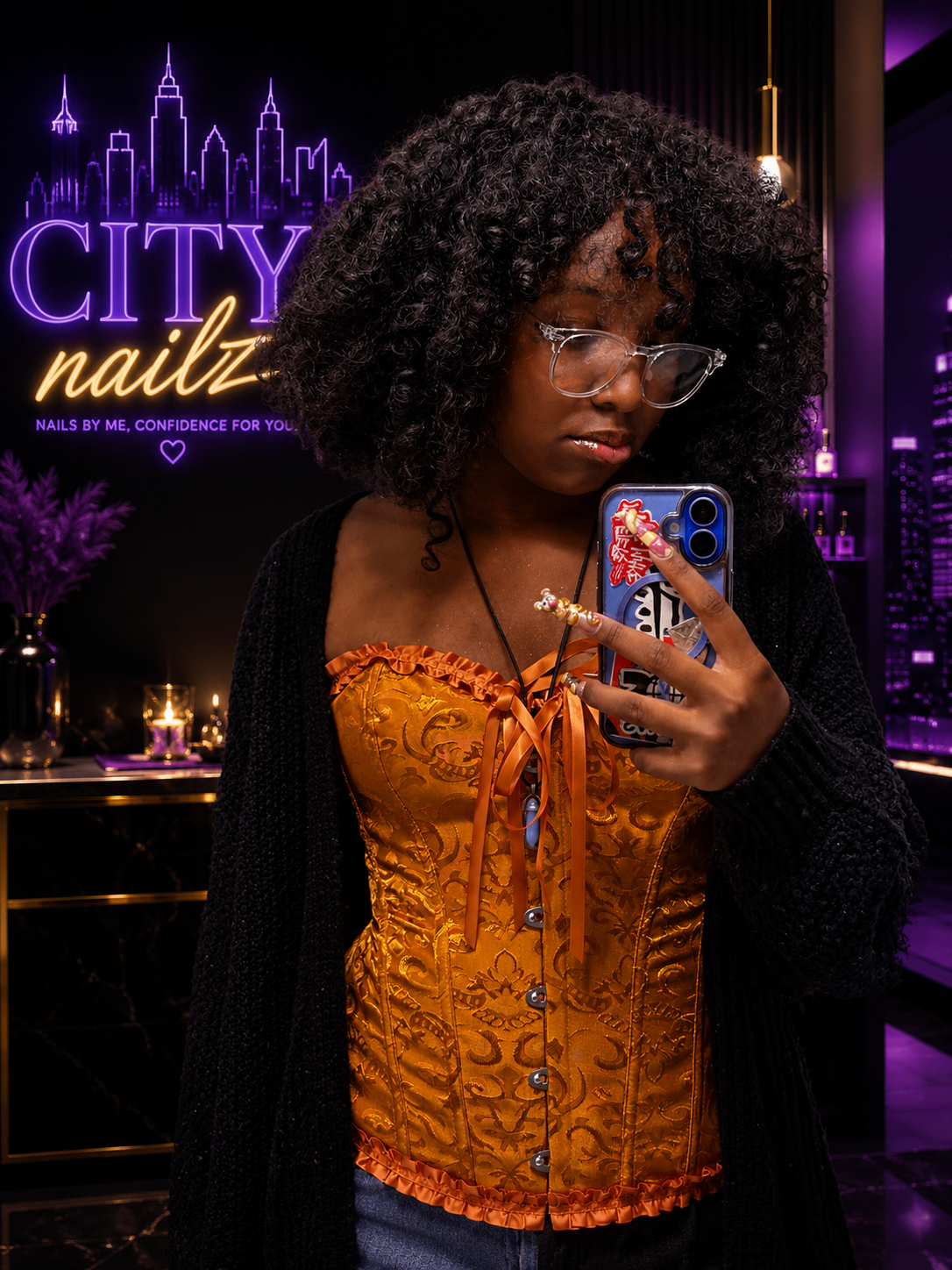 Founder and lead nail artist of City Nailz